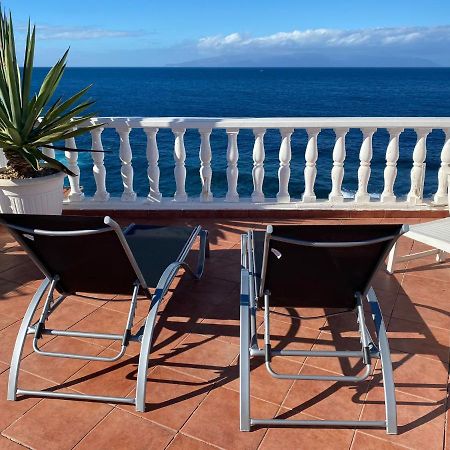 1St Line Sea View & Rooftop - Arena Puerto de Santiago  Exteriör bild