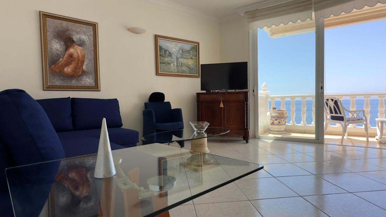 1St Line Sea View & Rooftop - Arena Puerto de Santiago  Exteriör bild