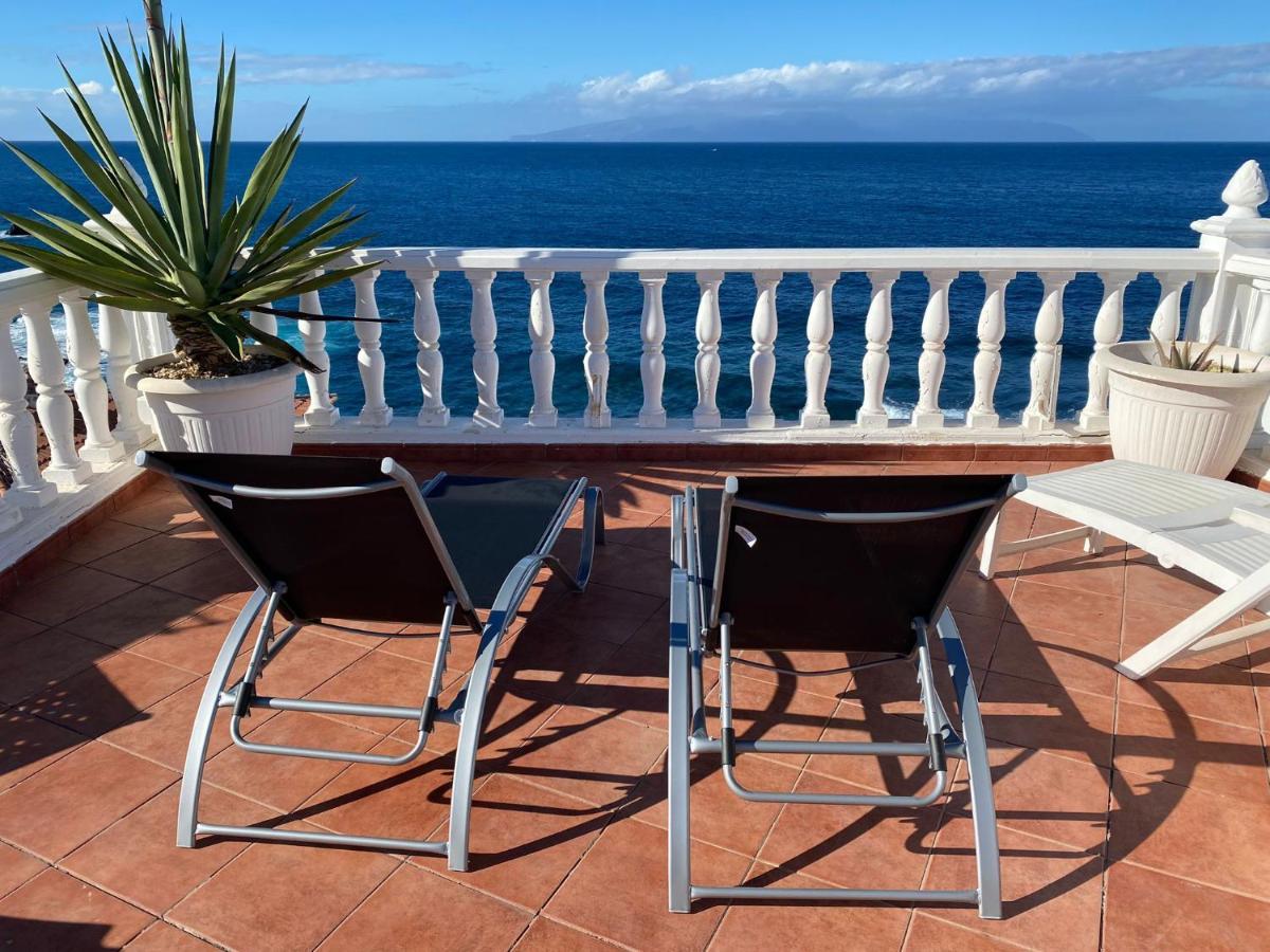 1St Line Sea View & Rooftop - Arena Puerto de Santiago  Exteriör bild