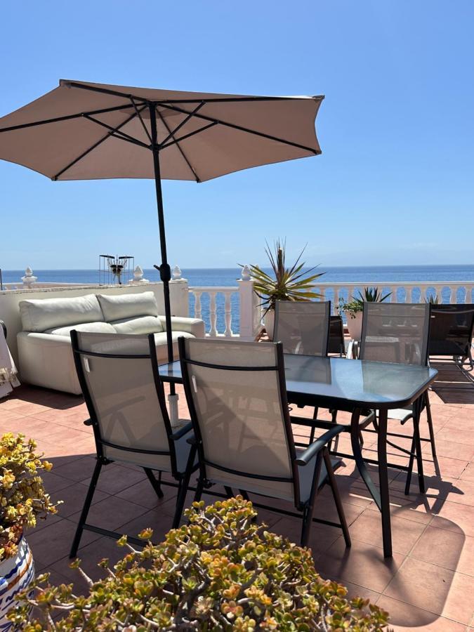1St Line Sea View & Rooftop - Arena Puerto de Santiago  Exteriör bild