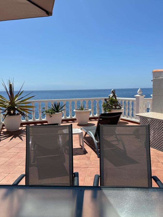 1St Line Sea View & Rooftop - Arena Puerto de Santiago  Exteriör bild